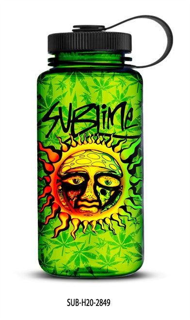 SUBLIME SUN WATER BOTTLE GREEN