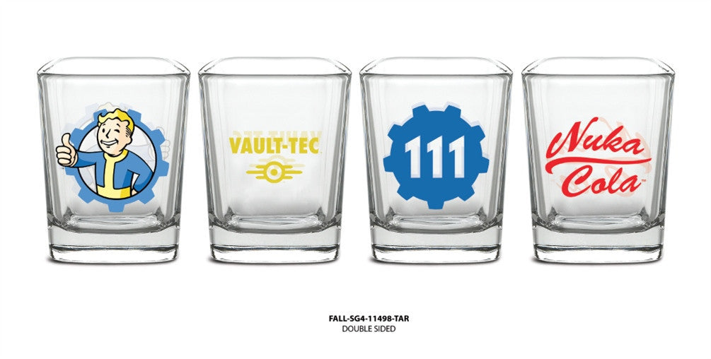 FALLOUT 4 PK shot glass