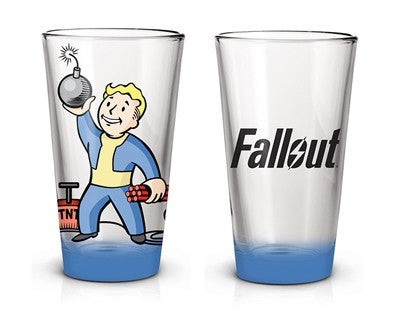 FALLOUT PINT GLASS