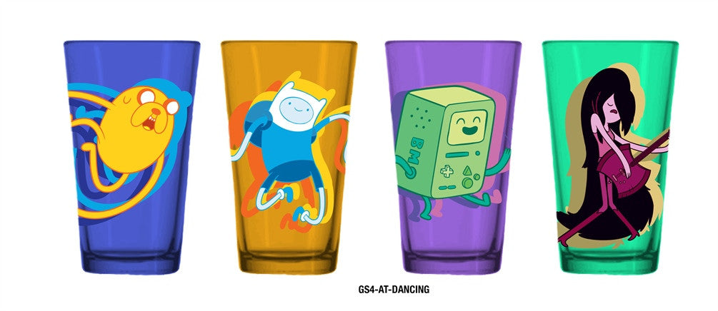 Just Funky Glass Drinking Glasses