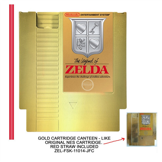 ZELDA NES CARTRIDGE BEVERAGE HOLDER