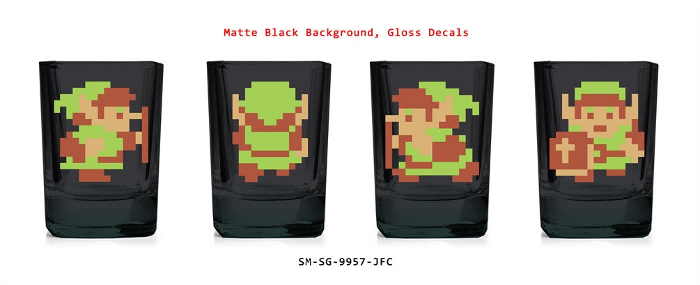 Zelda Square Mini Glass