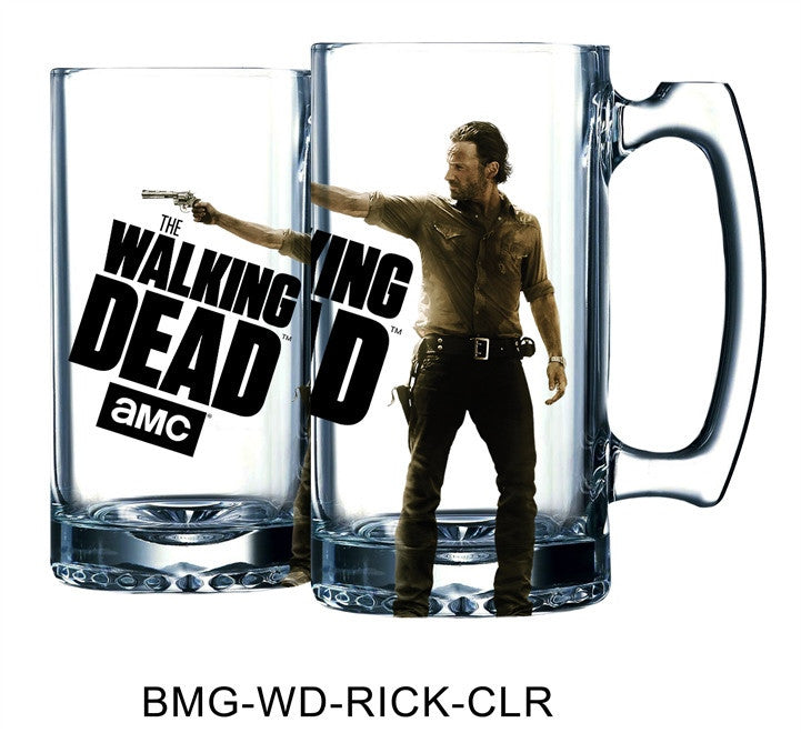 WALKING DEAD RICK BEER MUG