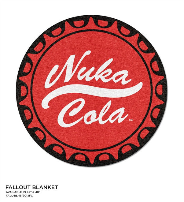 Fallout Nuka Cola Round Blanket - 48"