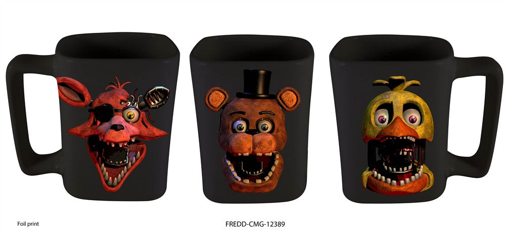 5 Nights of Freddy Ceramic Coffee Mug- 16 oz