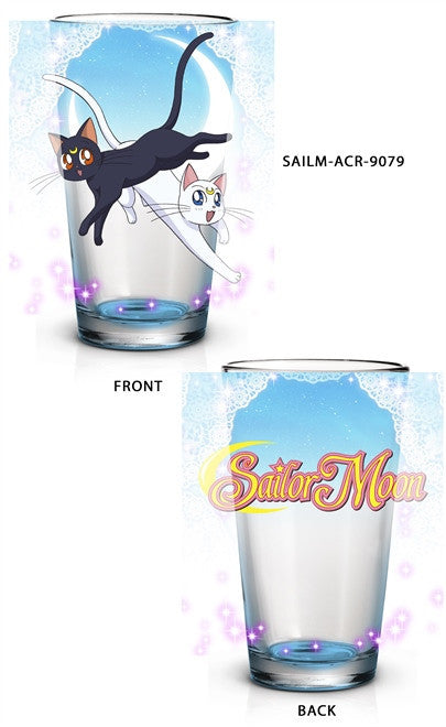 Sailor Moon Pint Glass with Bottom spray